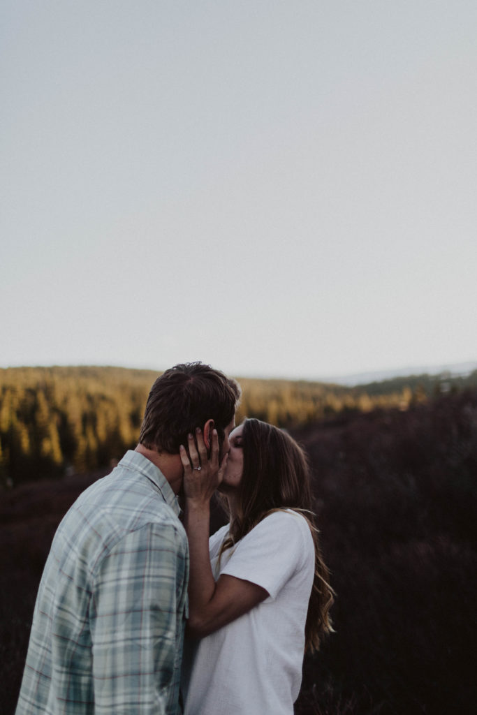 Vail, Colorado engagement in the mountains | Caroline Bauer Photography